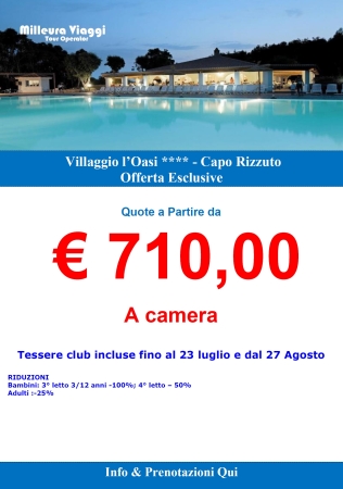 Villaggio l'Oasi Mare Italia
