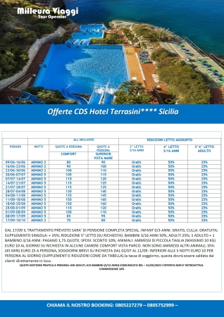 CDS Hotel Terrasini Mare Italia