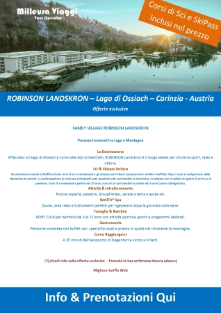 ROBINSON LANDSKRON Austria 