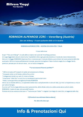 ROBINSON ALPENROSE ZÜRS 